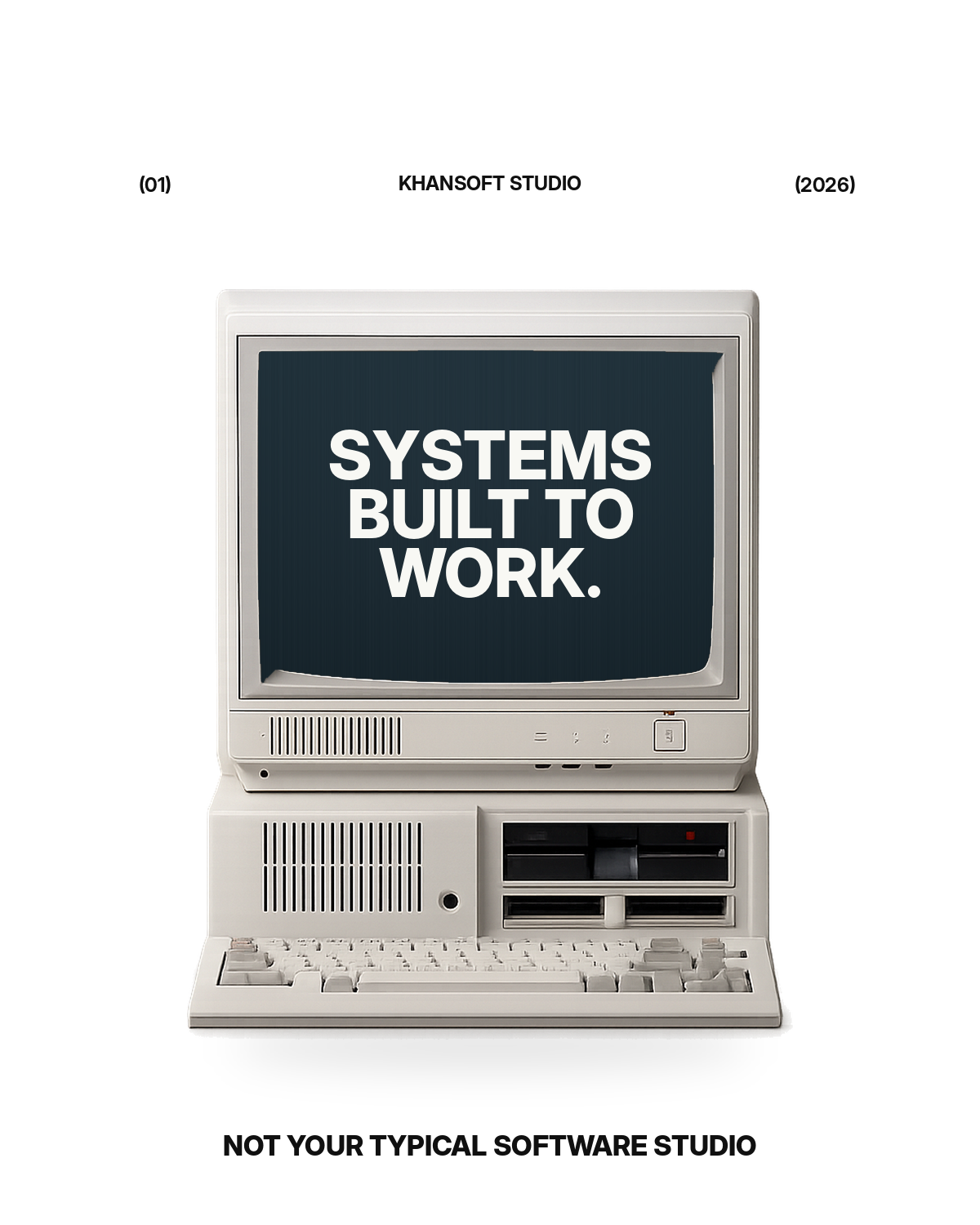 KhanSoft Studio retro computer visual